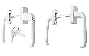 Установка двухсторонних ручек